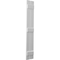 Ekena Millwork Americraft 2-Board (3 Batten) Exterior Real Wood Spaced Board-n-Batten Shutters, ARW401SB207X31PRH ARW401SB207X31PRH - alternate 4